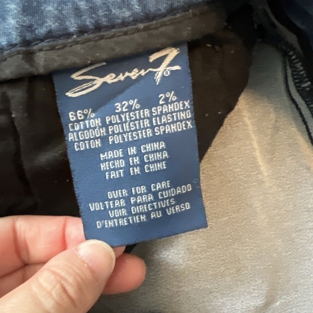 Seven7 High Rise Skinny Jean Size 10 Faded Wash - Picture 4 of 9